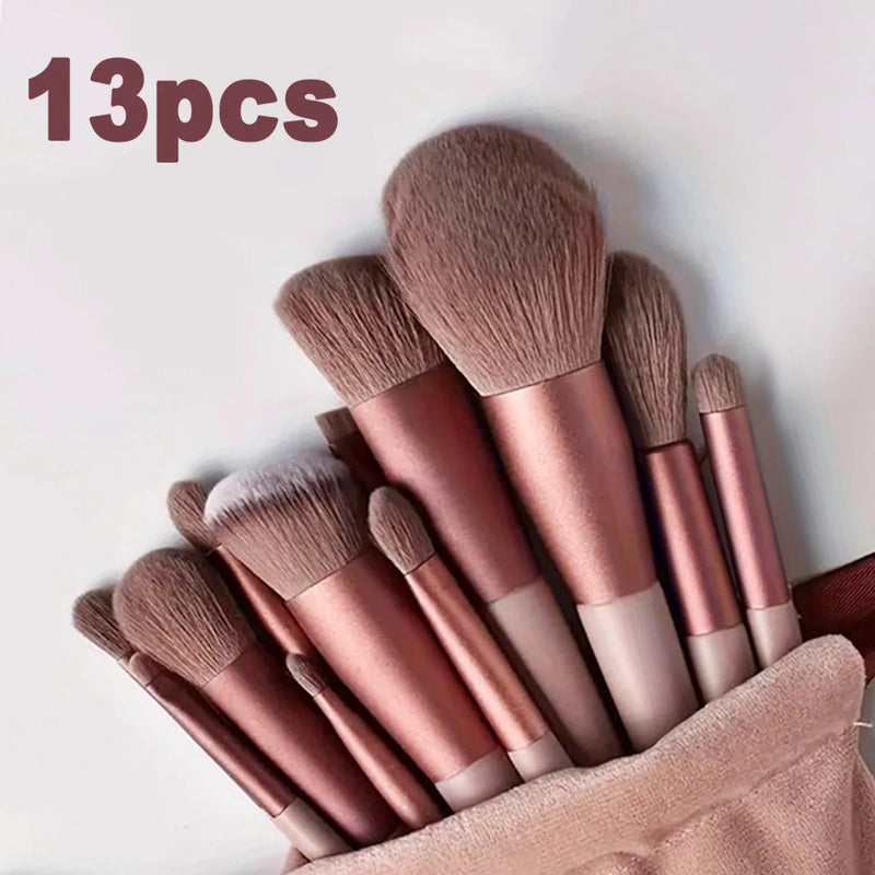 Jogo de 13 Pinceis para Maquiagem - 13 Beauty